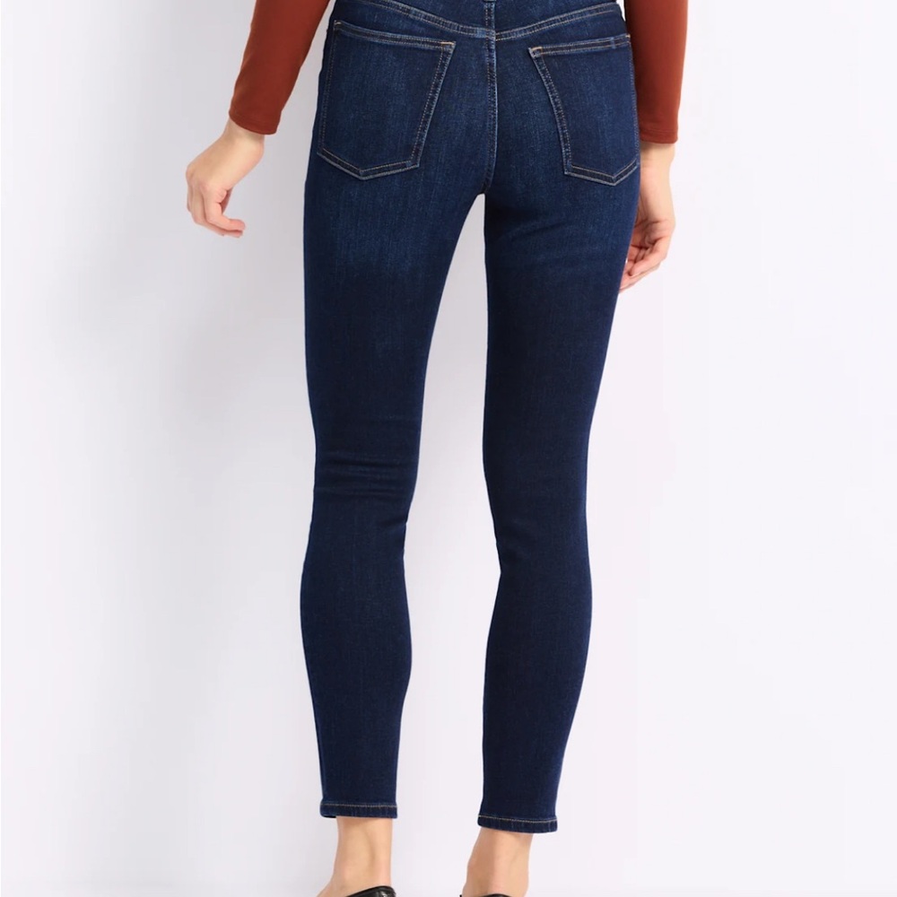 WARP + WEFT JFK Skinny Jean dark wash (indigo) 28” inseam size 12 - Picture 3 of 6
